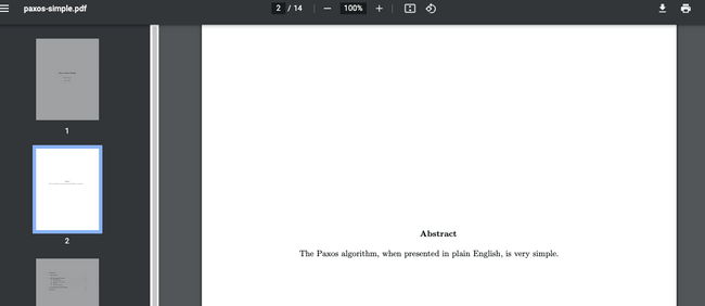 《Paxos Made Simple》