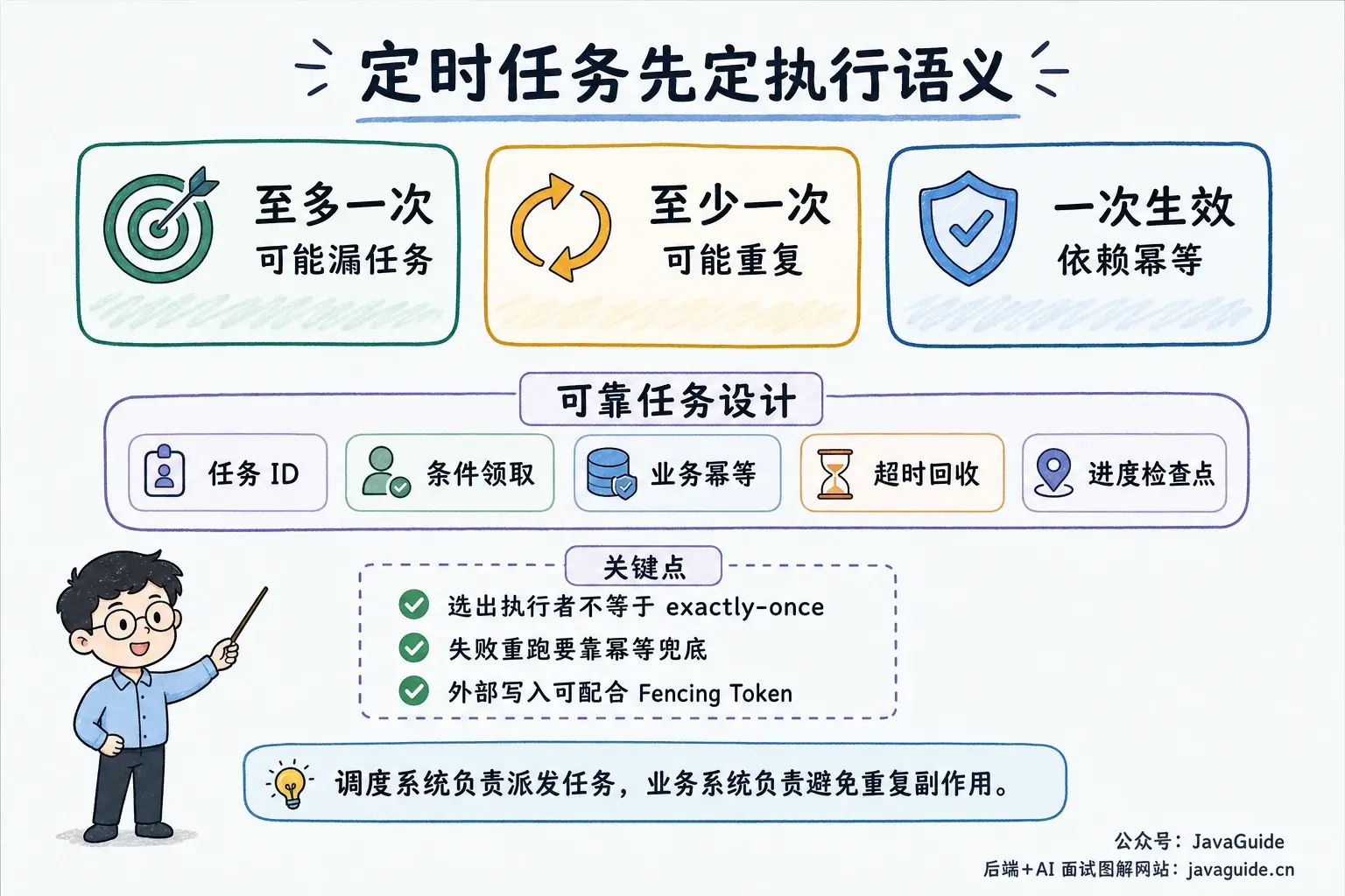定时任务执行语义