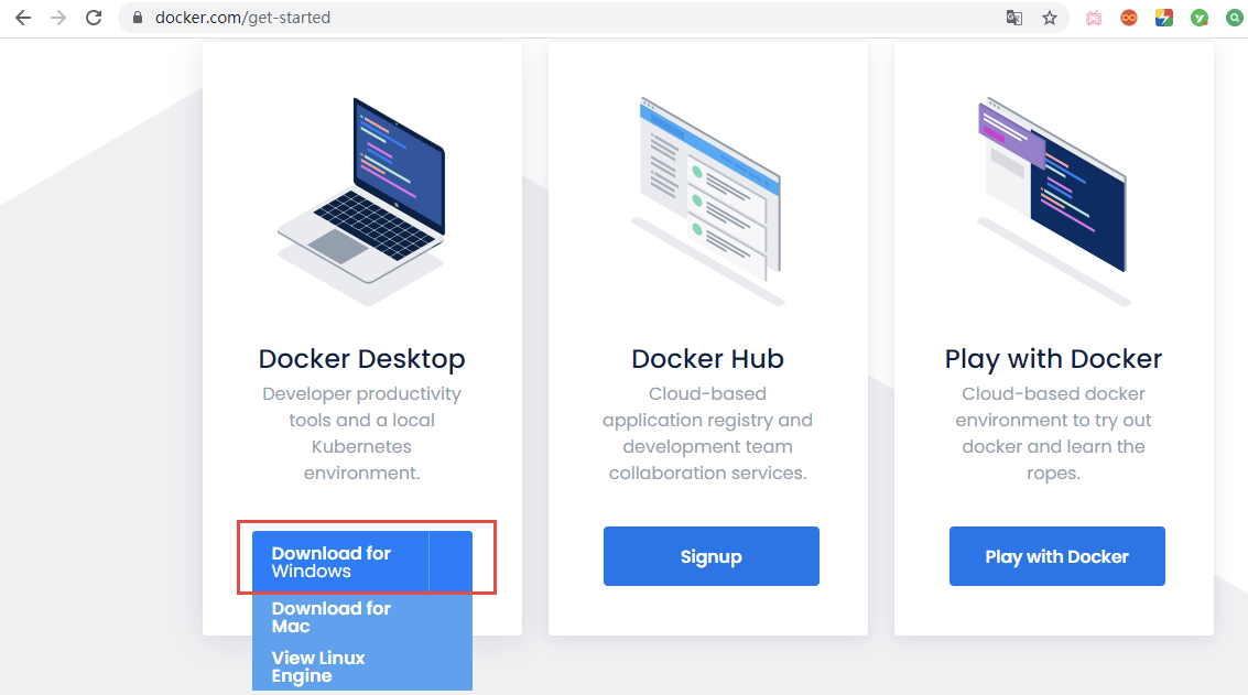 安装 Docker 